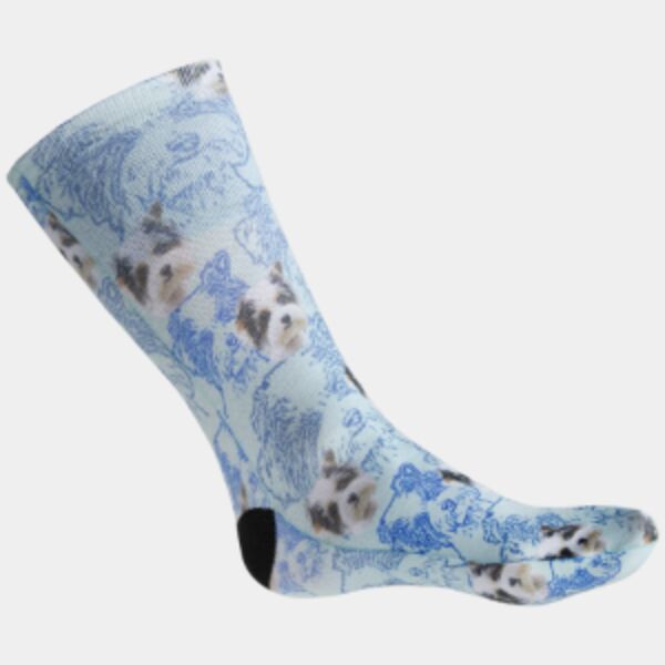 Adult Sublimated Performance Crew Socks Thumbnail