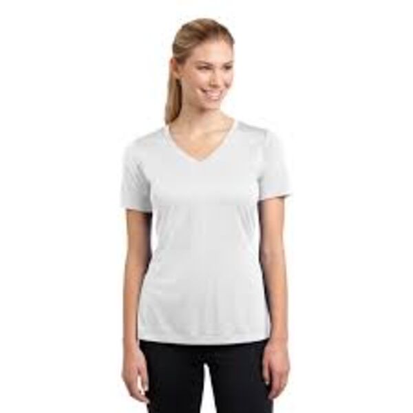 Sublimatable Ladies PosiCharge Competitor V Neck Tee Thumbnail