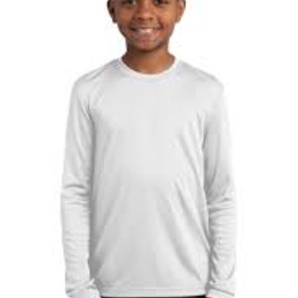 Youth Long Sleeve Multi Color Sublimatable PosiCharge Competitor Tee Thumbnail