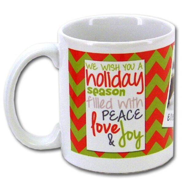 11 oz Ceramic Mug, With Full Color Print Front-Back Thumbnail
