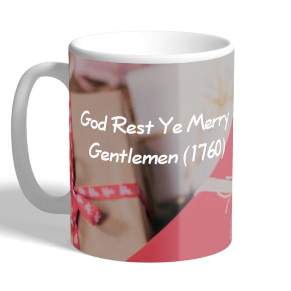 All Time Greatest Christmas Songs -God Rest Ye Merry Gentlemen - 11oz Coffee Mug Thumbnail
