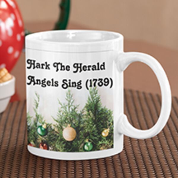 All Time Greatest Christmas Songs - Hark The Herald Angels Sing - 11oz Coffee Mug Thumbnail