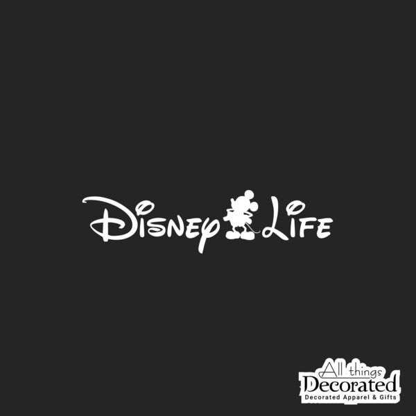 Disney  LIFE Car Laptop Decal Sticker Thumbnail
