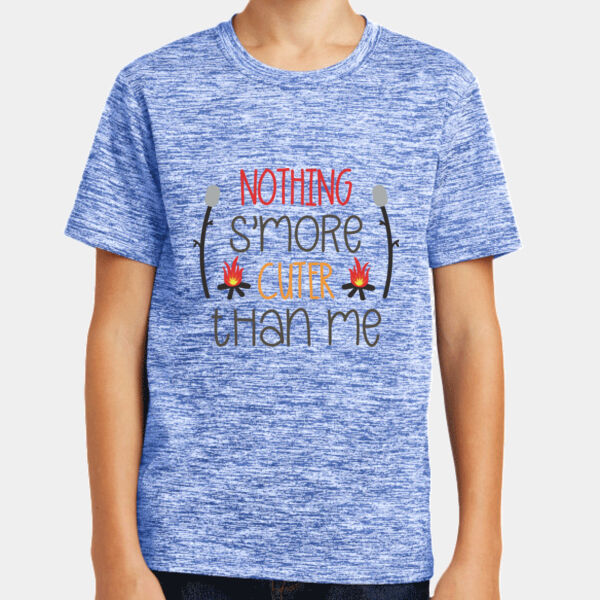 Youth Camping Dri-Fit Nothing Smore Cutier Than Me T-shirt Thumbnail