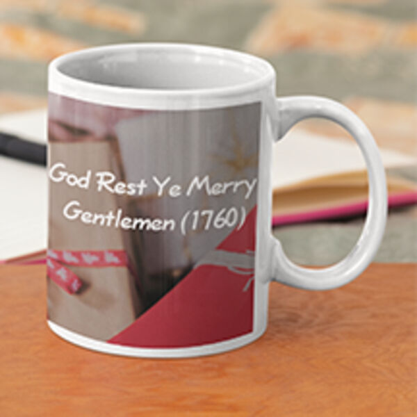 God Rest Ye Merry Gentlemen - GREAT CHRISTMAS SONG MUG Thumbnail