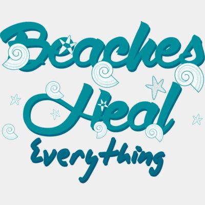 Beaches Heal Everything Design BHES11 Thumbnail