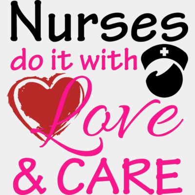 Nurses Do It with Love and Care Design Thumbnail