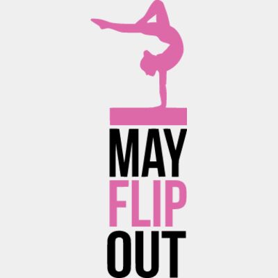 Gymnast - May Flip Out Gymnastics Design Thumbnail