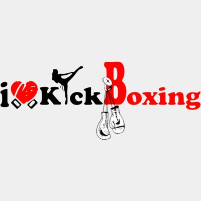 I Love Kickboxing Design Thumbnail