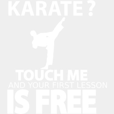 Karate First Lesson is Free Design Thumbnail