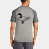Mens Sublimated PosiCharge Tri Blend Wicking Raglan Tee Thumbnail