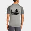 Mens Sublimated PosiCharge Tri Blend Wicking Raglan Tee Thumbnail