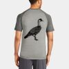Mens Sublimated PosiCharge Tri Blend Wicking Raglan Tee Thumbnail