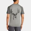 Mens Sublimated PosiCharge Tri Blend Wicking Raglan Tee Thumbnail