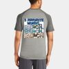 Mens Sublimated PosiCharge Tri Blend Wicking Raglan Tee Thumbnail