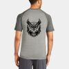 Mens Sublimated PosiCharge Tri Blend Wicking Raglan Tee Thumbnail