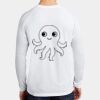 Mens Full Color PosiCharge Long Sleeve Tri Blend Wicking Raglan Tee Thumbnail