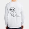 Mens Full Color PosiCharge Long Sleeve Tri Blend Wicking Raglan Tee Thumbnail