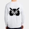 Mens Full Color PosiCharge Long Sleeve Tri Blend Wicking Raglan Tee Thumbnail