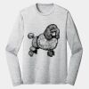 Sublimatable PosiCharge Long Sleeve Electric Heather Tee Thumbnail