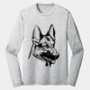 Sublimatable PosiCharge Long Sleeve Electric Heather Tee Thumbnail