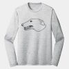 Sublimatable PosiCharge Long Sleeve Electric Heather Tee Thumbnail