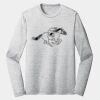 Sublimatable PosiCharge Long Sleeve Electric Heather Tee Thumbnail