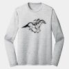 Sublimatable PosiCharge Long Sleeve Electric Heather Tee Thumbnail
