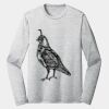 Sublimatable PosiCharge Long Sleeve Electric Heather Tee Thumbnail