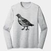 Sublimatable PosiCharge Long Sleeve Electric Heather Tee Thumbnail