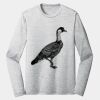 Sublimatable PosiCharge Long Sleeve Electric Heather Tee Thumbnail