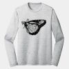 Sublimatable PosiCharge Long Sleeve Electric Heather Tee Thumbnail