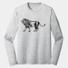 Sublimatable PosiCharge Long Sleeve Electric Heather Tee Thumbnail