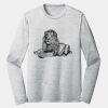 Sublimatable PosiCharge Long Sleeve Electric Heather Tee Thumbnail