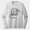Sublimatable PosiCharge Long Sleeve Electric Heather Tee Thumbnail