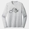 Sublimatable PosiCharge Long Sleeve Electric Heather Tee Thumbnail
