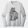Sublimatable PosiCharge Long Sleeve Electric Heather Tee Thumbnail