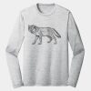 Sublimatable PosiCharge Long Sleeve Electric Heather Tee Thumbnail