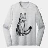 Sublimatable PosiCharge Long Sleeve Electric Heather Tee Thumbnail