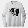 Sublimatable PosiCharge Long Sleeve Electric Heather Tee Thumbnail