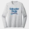 Sublimatable PosiCharge Long Sleeve Electric Heather Tee Thumbnail