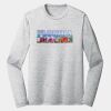 Sublimatable PosiCharge Long Sleeve Electric Heather Tee Thumbnail