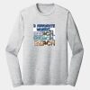 Sublimatable PosiCharge Long Sleeve Electric Heather Tee Thumbnail