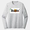 Sublimatable PosiCharge Long Sleeve Electric Heather Tee Thumbnail