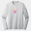 Sublimatable PosiCharge Long Sleeve Electric Heather Tee Thumbnail