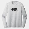 Sublimatable PosiCharge Long Sleeve Electric Heather Tee Thumbnail