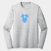 Sublimatable PosiCharge Long Sleeve Electric Heather Tee Thumbnail