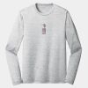Sublimatable PosiCharge Long Sleeve Electric Heather Tee Thumbnail