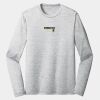 Sublimatable PosiCharge Long Sleeve Electric Heather Tee Thumbnail