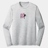 Sublimatable PosiCharge Long Sleeve Electric Heather Tee Thumbnail